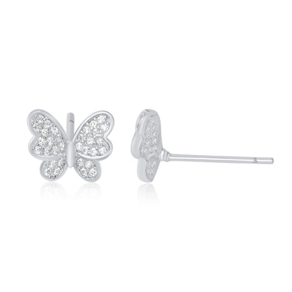 "Butterfly" Silver Earrings