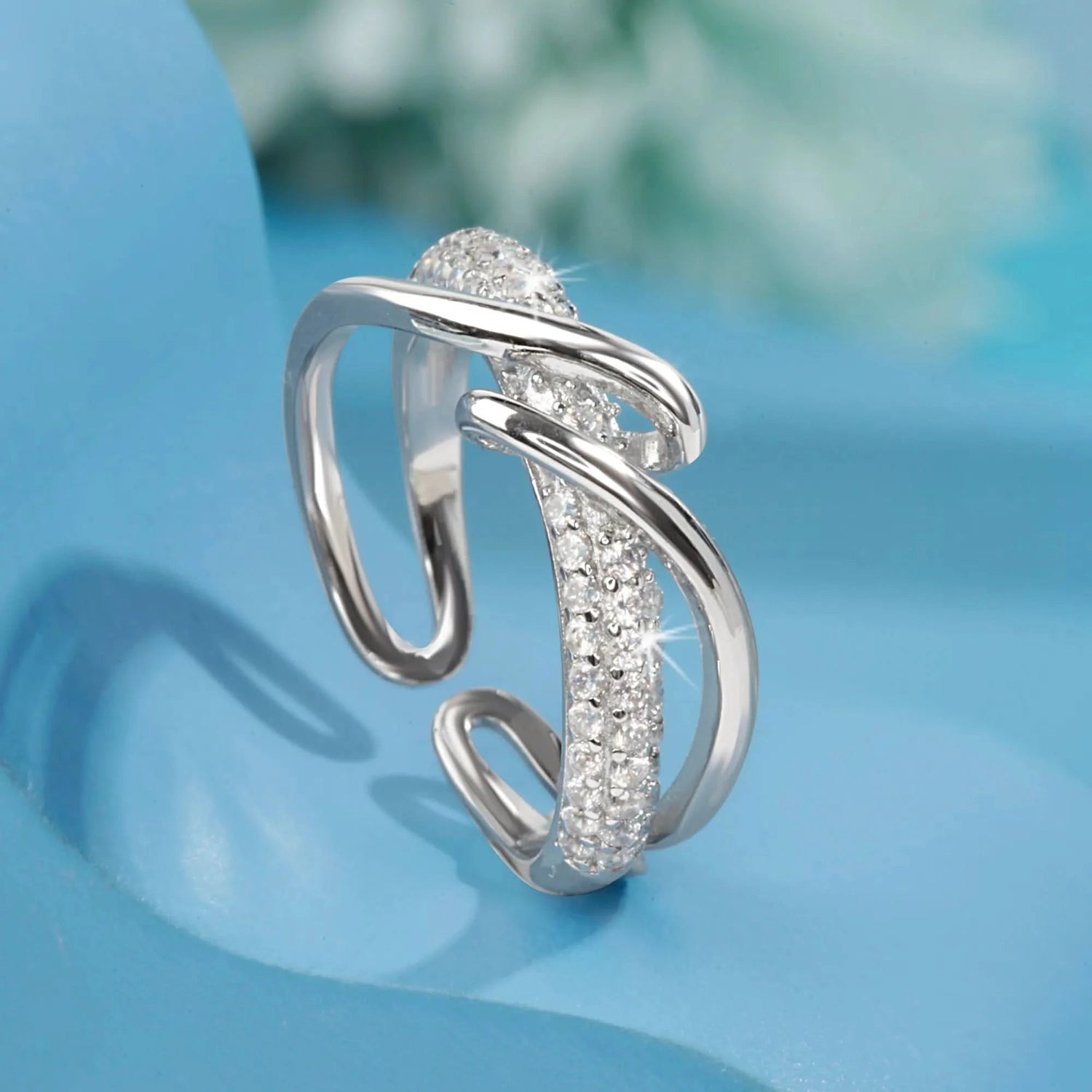 Silver Vortex Beauty Ring Silvish