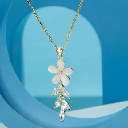Gold Plated Golden Blossom Pendant