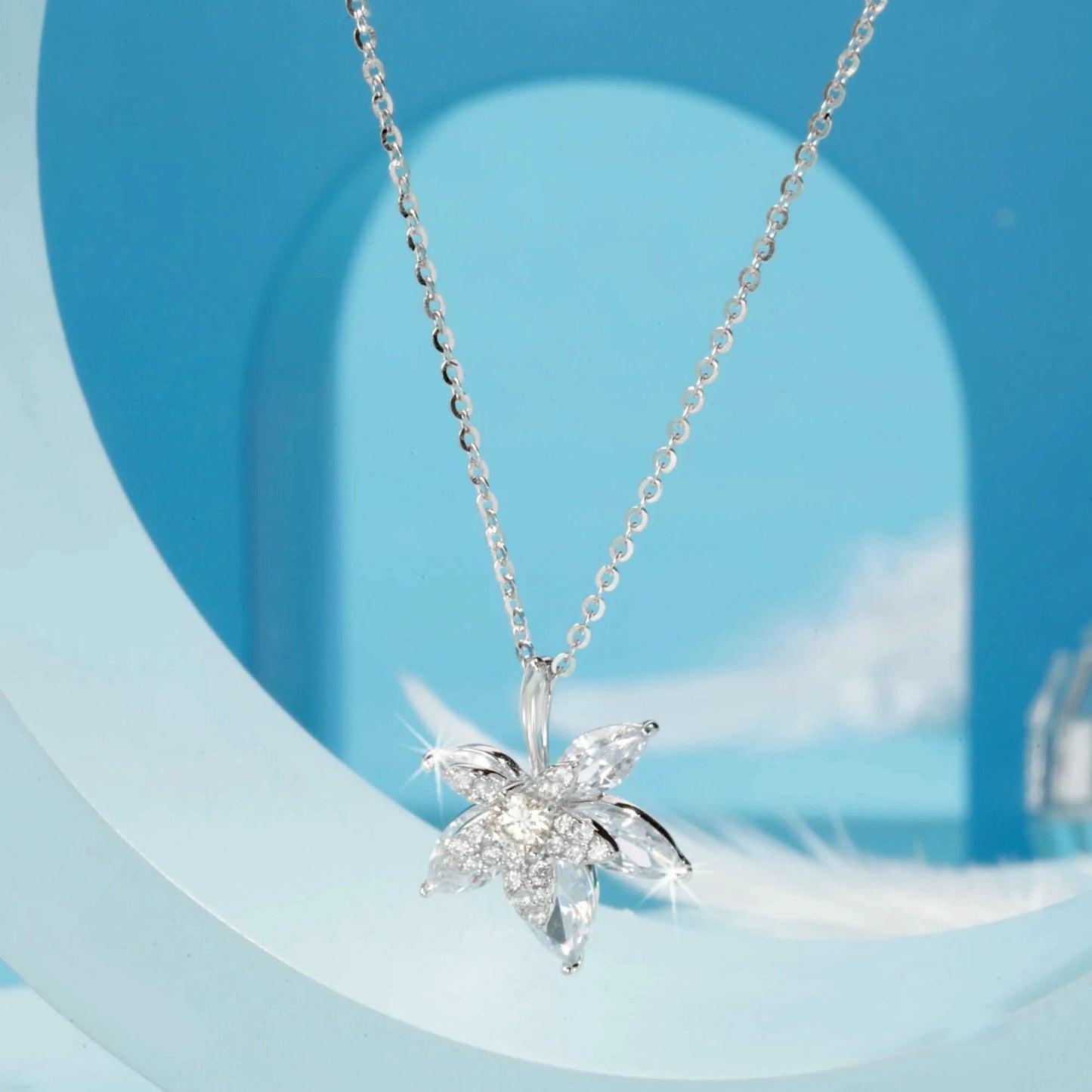 Silver Nature's Embrace Pendant