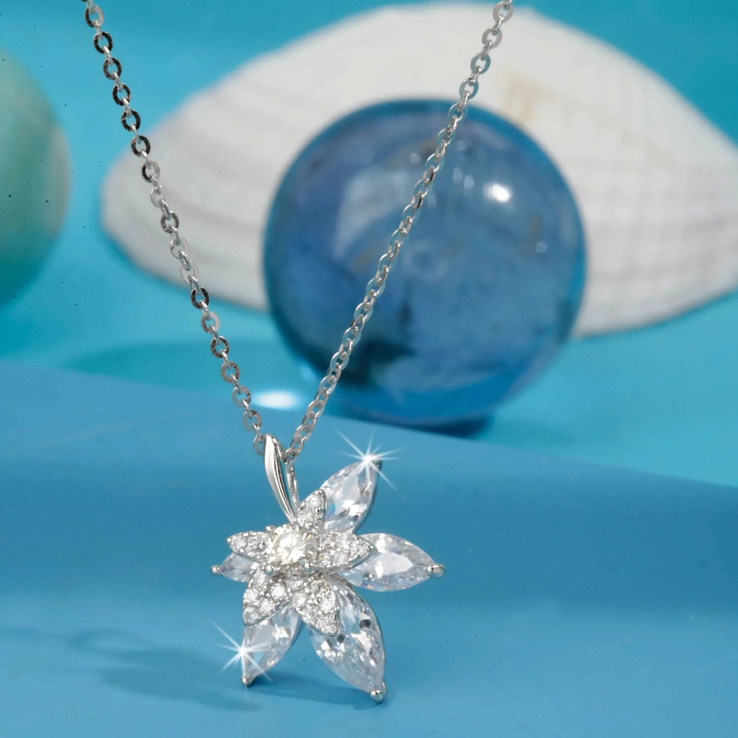 Silver Nature's Embrace Pendant