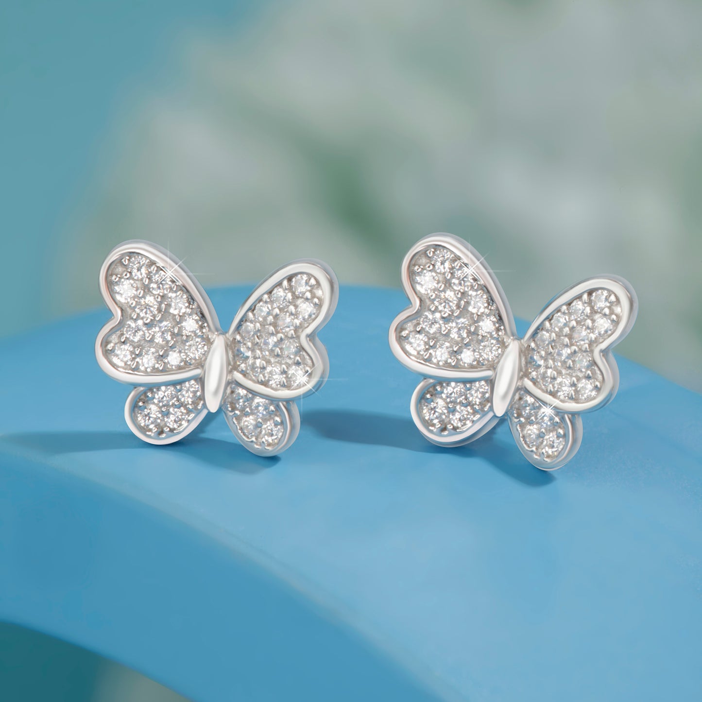 "Butterfly" Silver Earrings