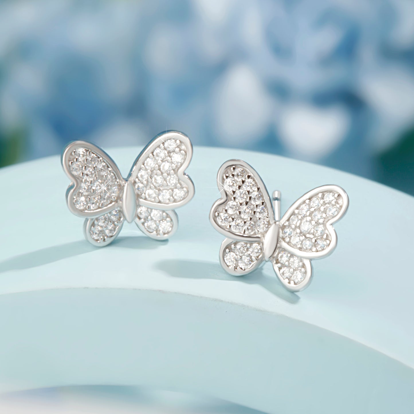 "Butterfly" Silver Earrings
