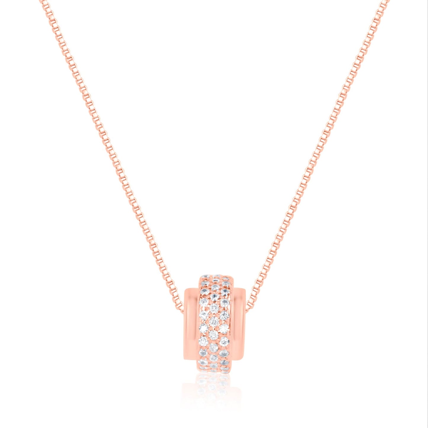 Rose Gold Timeless Spark Pendant