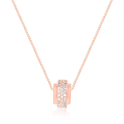 Rose Gold Timeless Spark Pendant