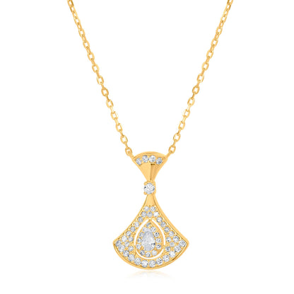 Gold Plated Serenade Spark Pendant
