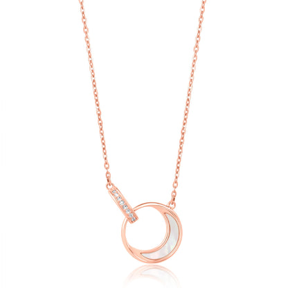 Rose Gold Eternal Entwine Pendant