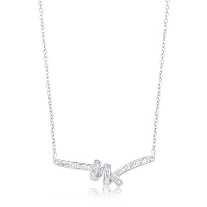 'Timeless Knot' Silver Pendant