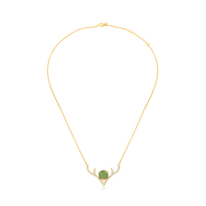'Forest Guardian' Gold Plated Pendant