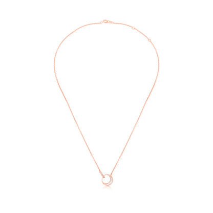 Rose Gold Eternal Entwine Pendant
