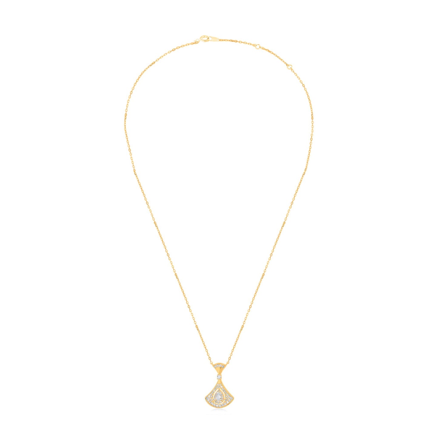 Gold Plated Serenade Spark Pendant