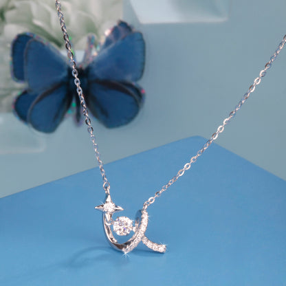 'Dancing Star' Silver Pendant