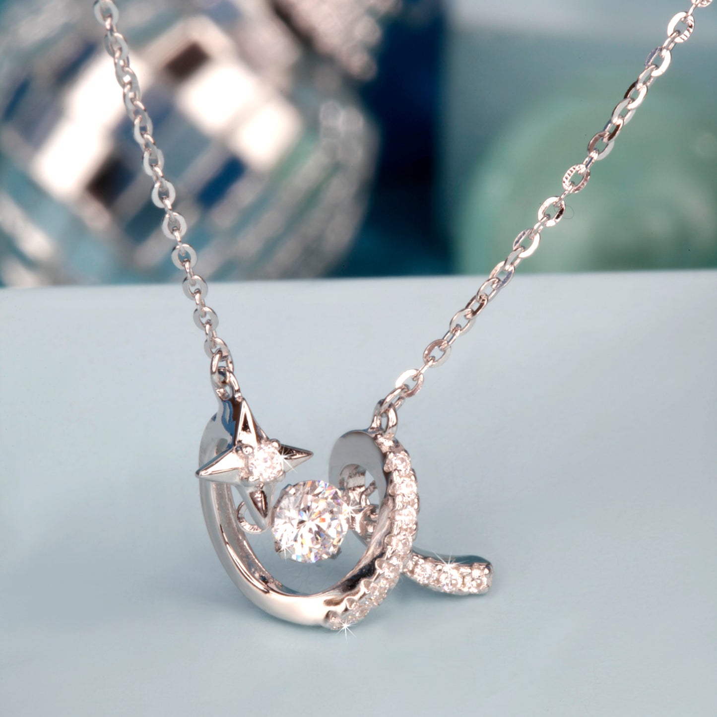 'Dancing Star' Silver Pendant