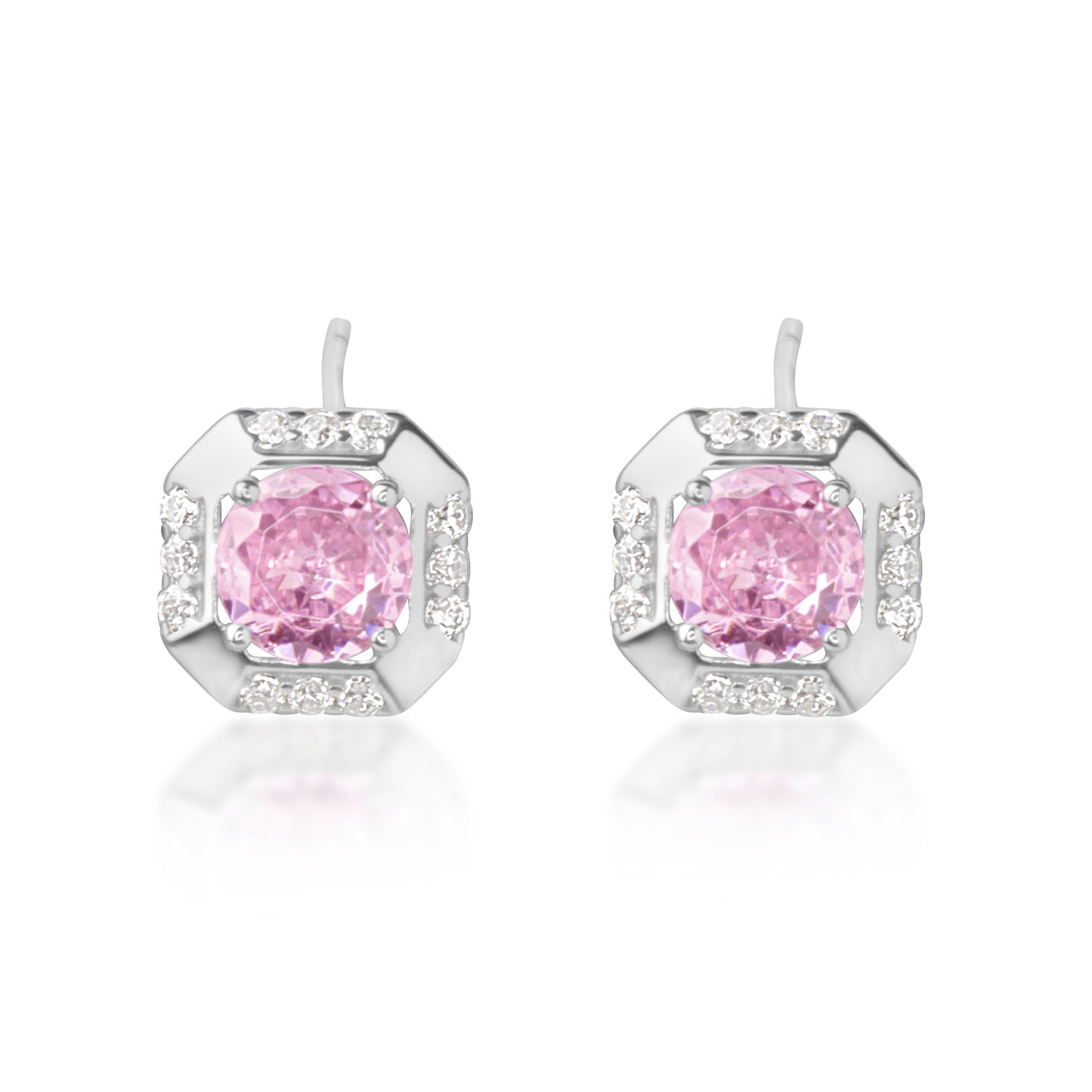 'Cherry Blossom' Silver Earrings
