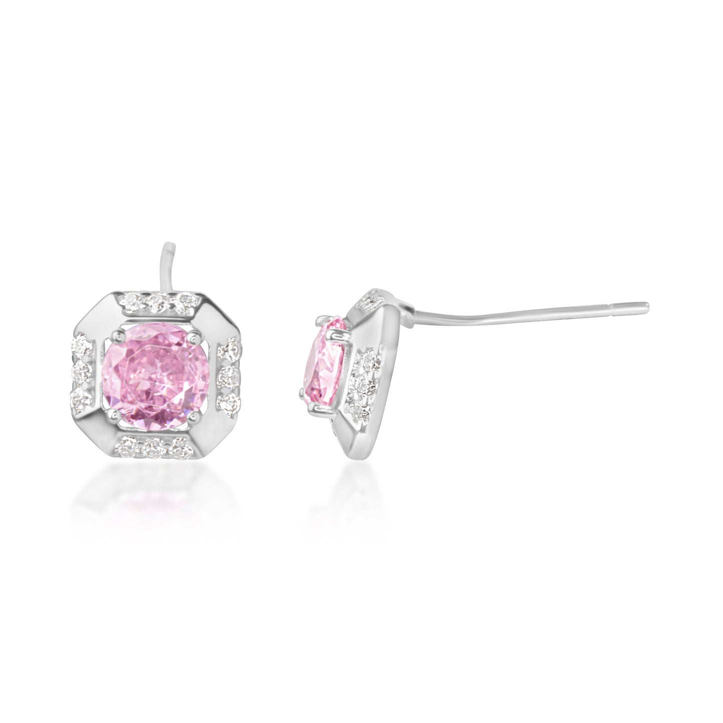 'Cherry Blossom' Silver Earrings