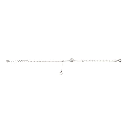 Silver Gleam Globe Bracelet
