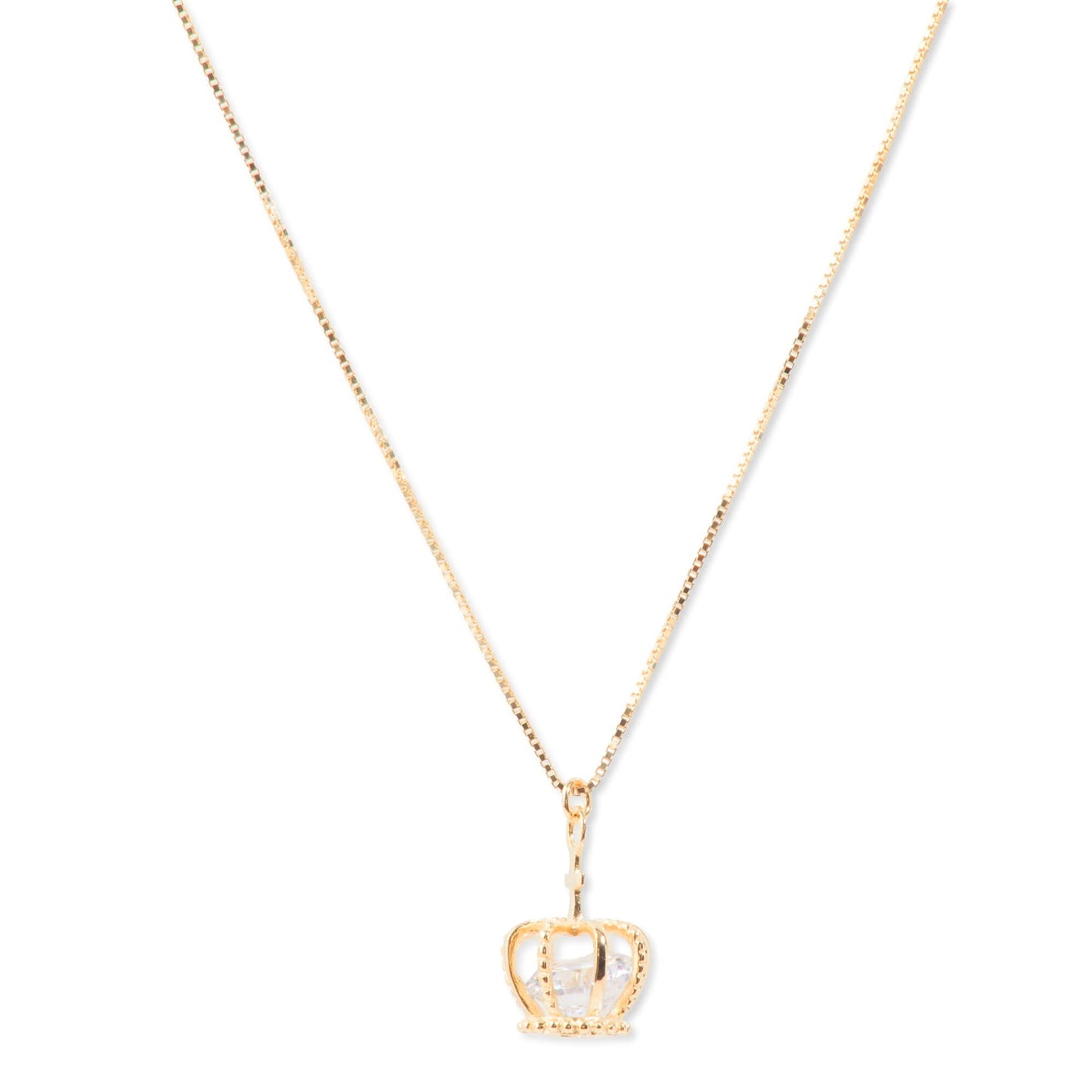 Gold Plated You are my Queen Pendant