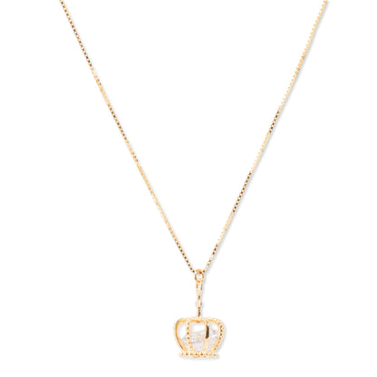 Gold Plated You are my Queen Pendant