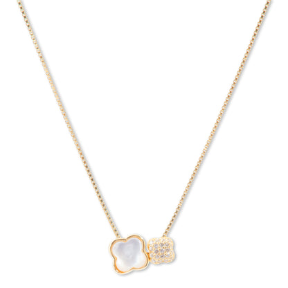 'Blossom Duo MOP' Pendant