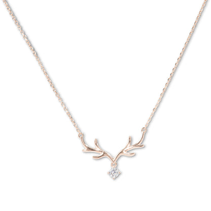 'Wild Rose Buck' Pendant