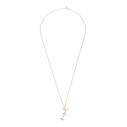 'Butterfly Land' Rose Gold Pendant
