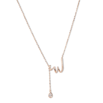 'Helix Rose' Gold Pendant