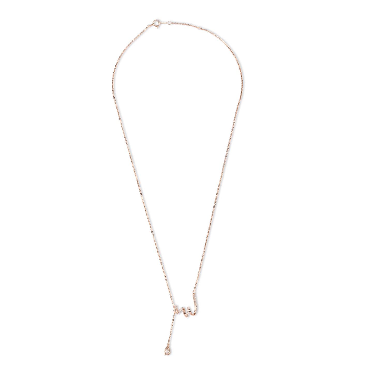 'Helix Rose' Gold Pendant