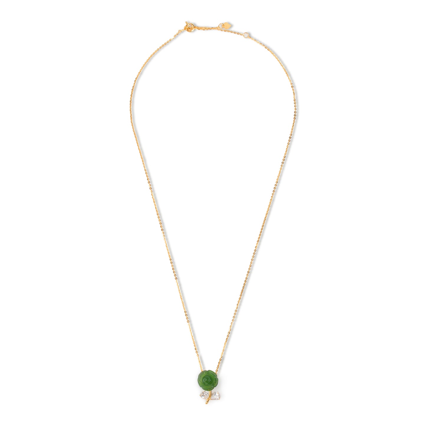 'Jade Floral' Pendant