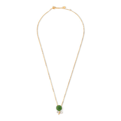 'Jade Floral' Pendant
