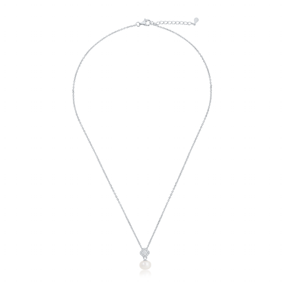 'Iridescent Pearl' Silver Pendant