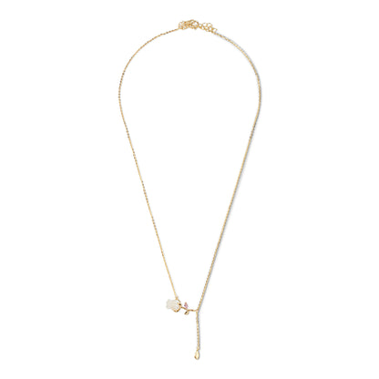 'White' Rose Gold Pendant
