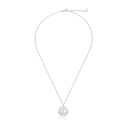 'Silver Lotus Bloom' Pendant