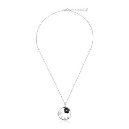 Silver Floral Delight Pendant