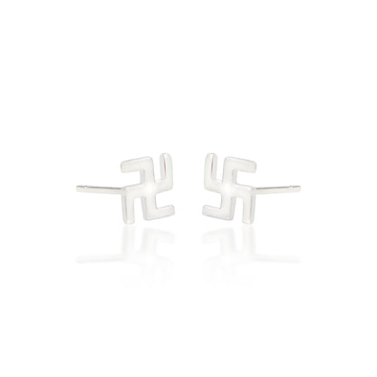 'Swastik Symbol' Earrings
