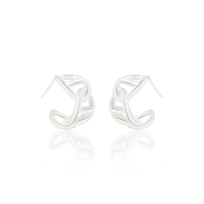 'DNA' Design Earrings