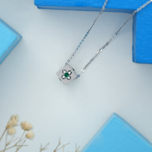 Eden Box Silver Pendant
