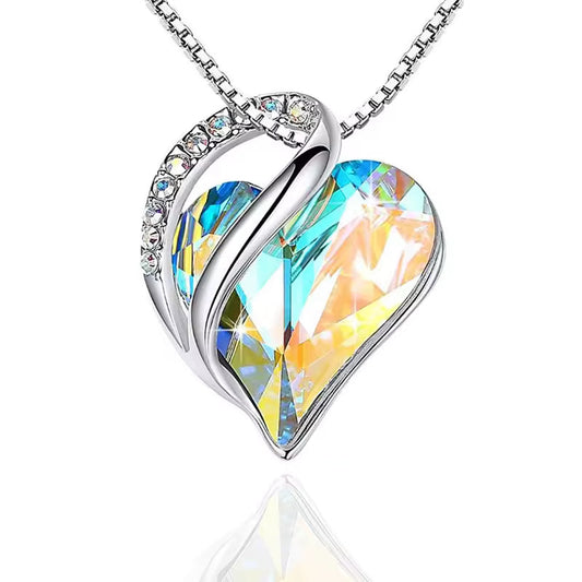 Leaf Infinity Love Necklace for Women Yiwu Welwish Jewelry Co., Ltd