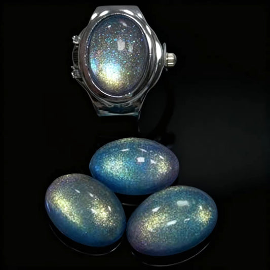 Nightfall Muse Ring Watch Openable Silvish