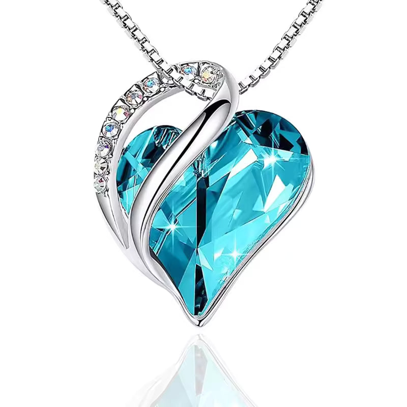 Leaf Infinity Love Necklace for Women Yiwu Welwish Jewelry Co., Ltd