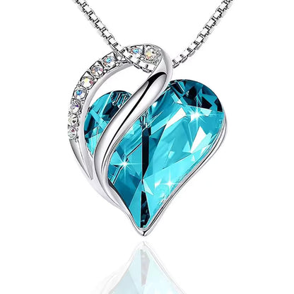 Leaf Infinity Love Necklace for Women Yiwu Welwish Jewelry Co., Ltd