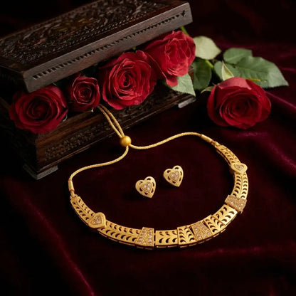 Naisha Necklace Set k jewellers