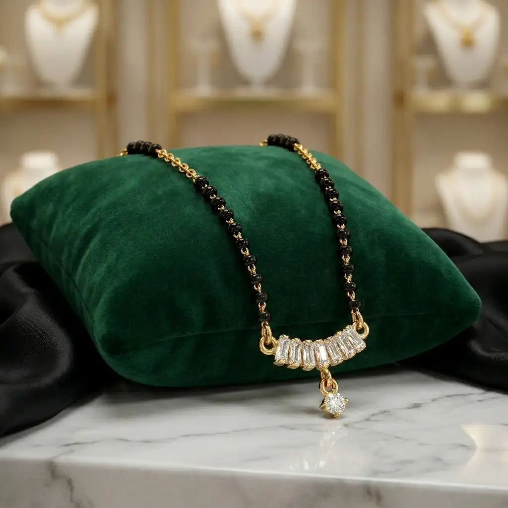 Meera Mangalsutra sunhari jewels