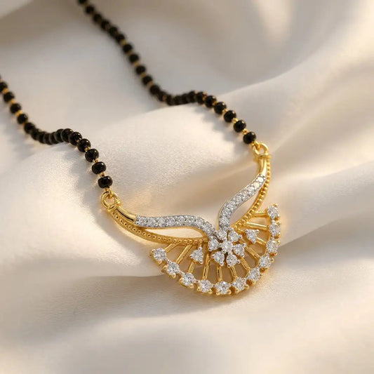 Saumya Mangalsutra sunhari jewels
