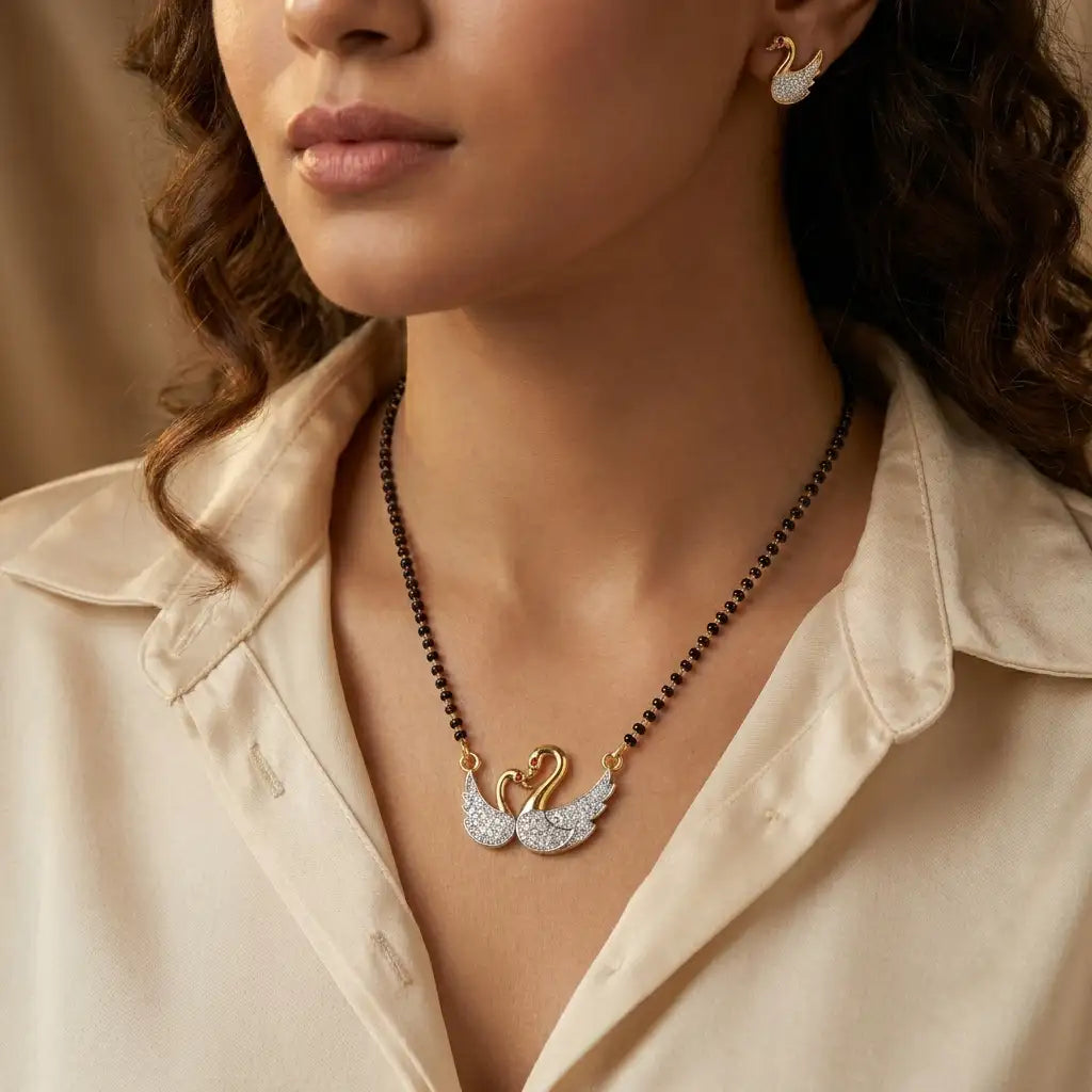 Bhavya Mangalsutra sunhari jewels