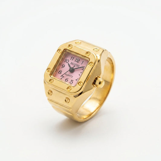 Roselle Ring Watch Silvish
