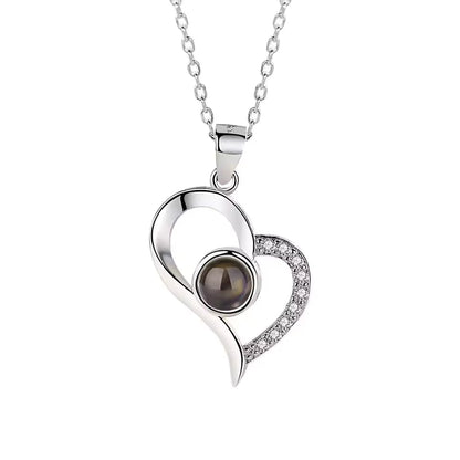 “I Love You” 100 Languages Projection Necklace Yiwu Jinyuan Jewelry Factory