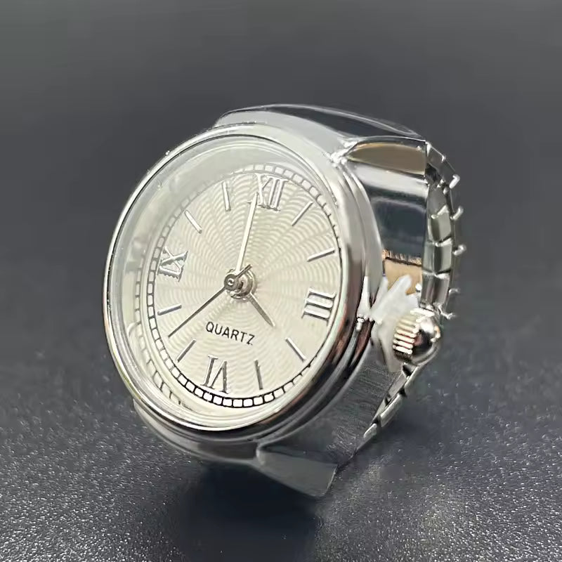 Starlit Ring Watch Silvish