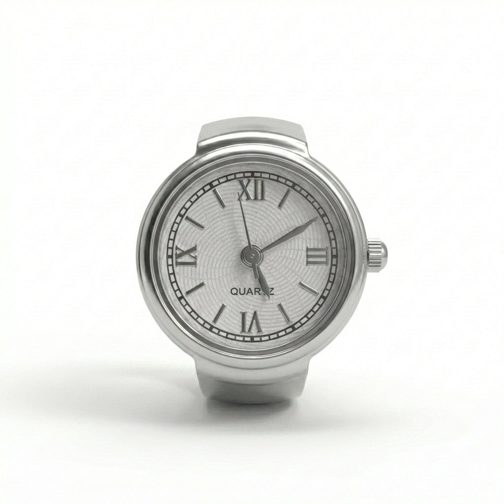 Starlit Ring Watch Silvish