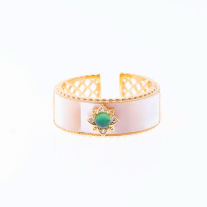 Gold Plated Royal Noor Ring