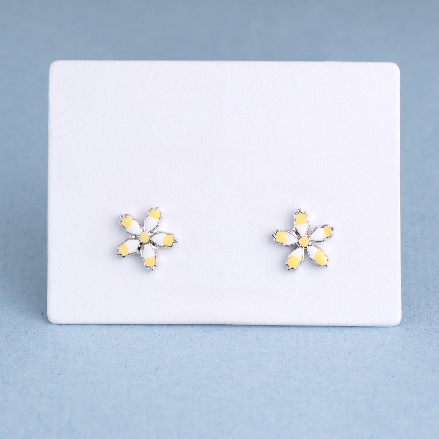 Sunny Blossom Kids Silver Earrings (4-12 Yrs)